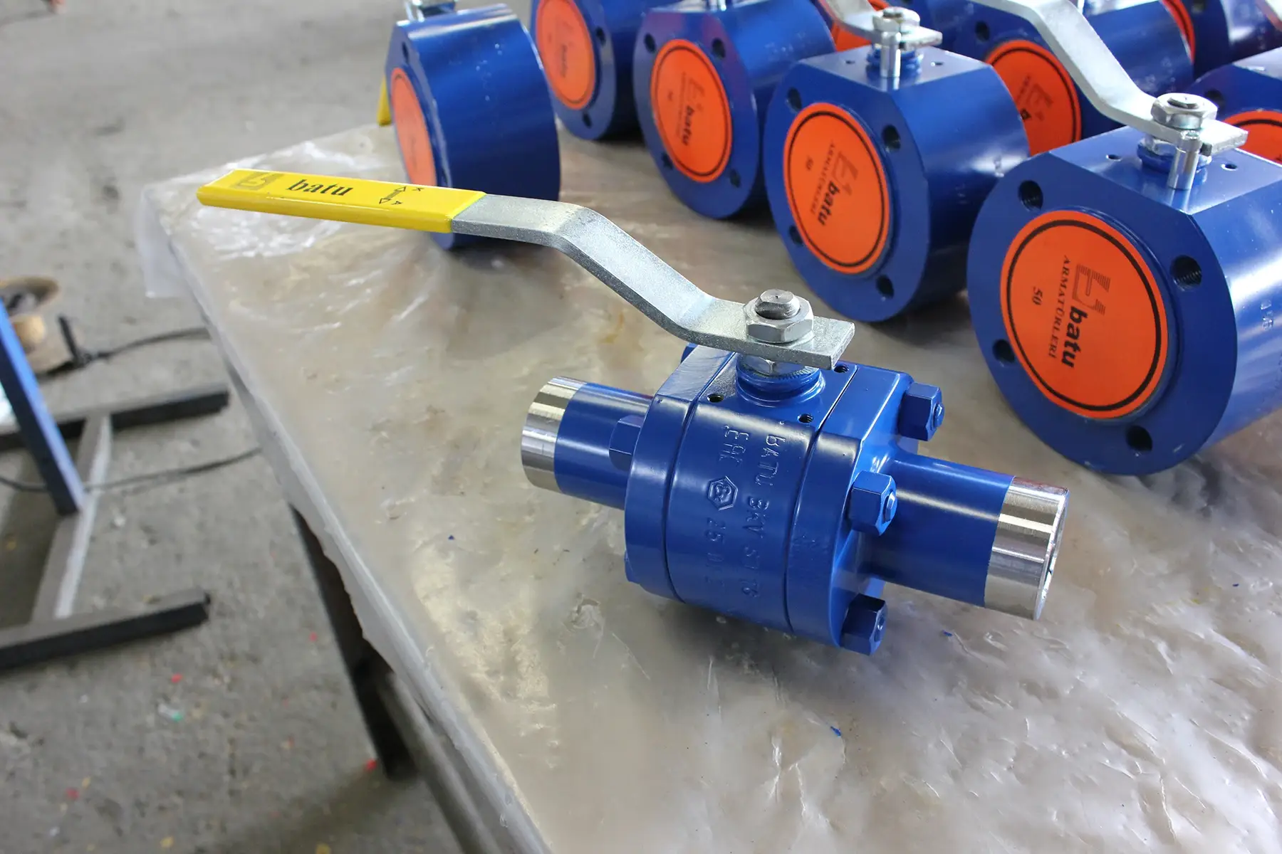 High pressure european norm ball valve High pressure european norm ball valve