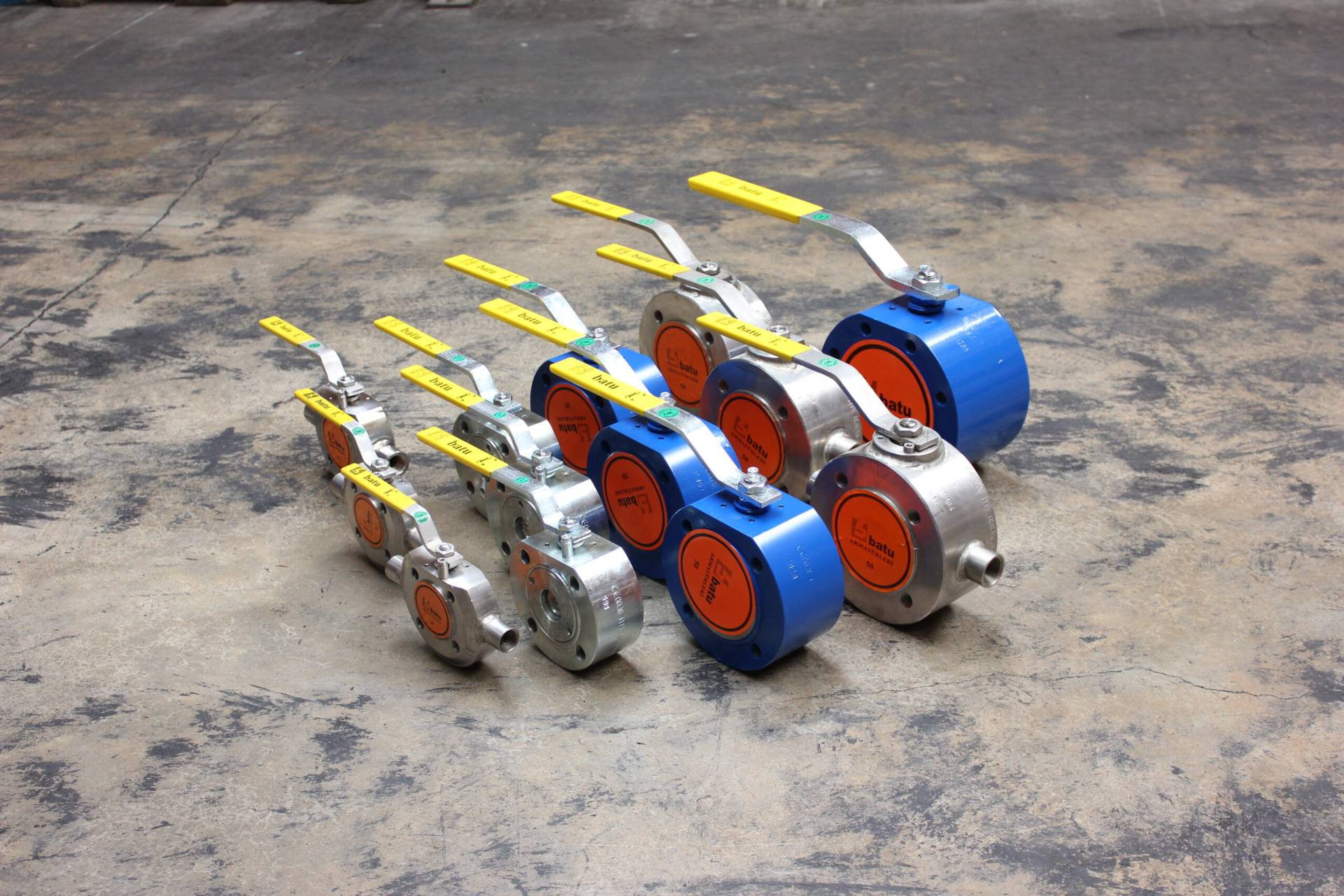 Burak type wafer mono-block ball valve Burak type wafer mono-block ball valve