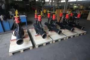 Api 6d fully welded ball valve