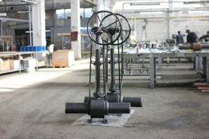 Api 6d fully welded ball valve