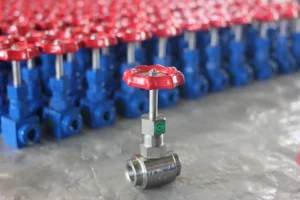 Needle valve 6 Needle valve
