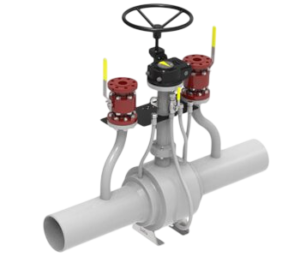 Api 6d fully welded ball valve