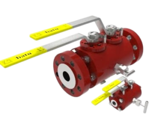 Double block valve