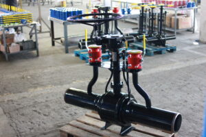 Api 6d fully welded ball valve