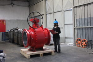 Api 6d split body floating trunnion ball valve 5 Api 6d split body floating trunnion