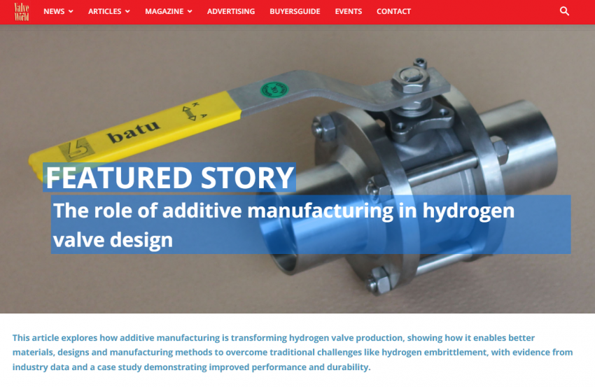 hydrogen valve technology