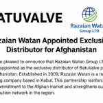 batuvalve afghanistan distributor announcement