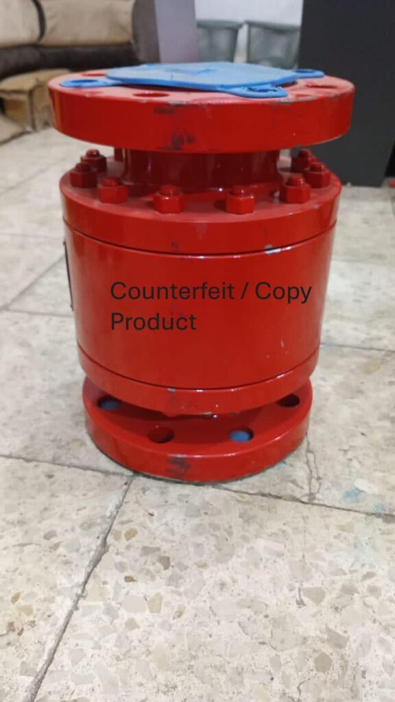 Counterfeit batu valve