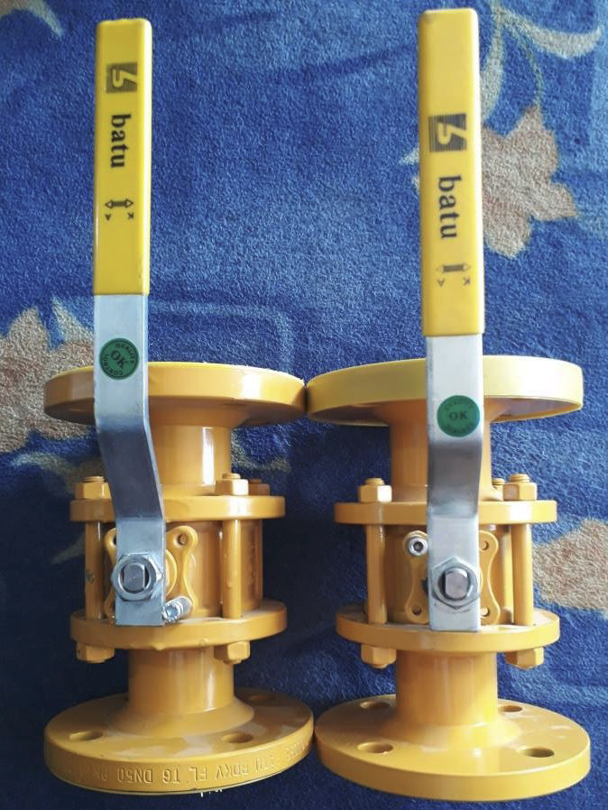 Counterfeit batu valve / unauthorized natural gas products